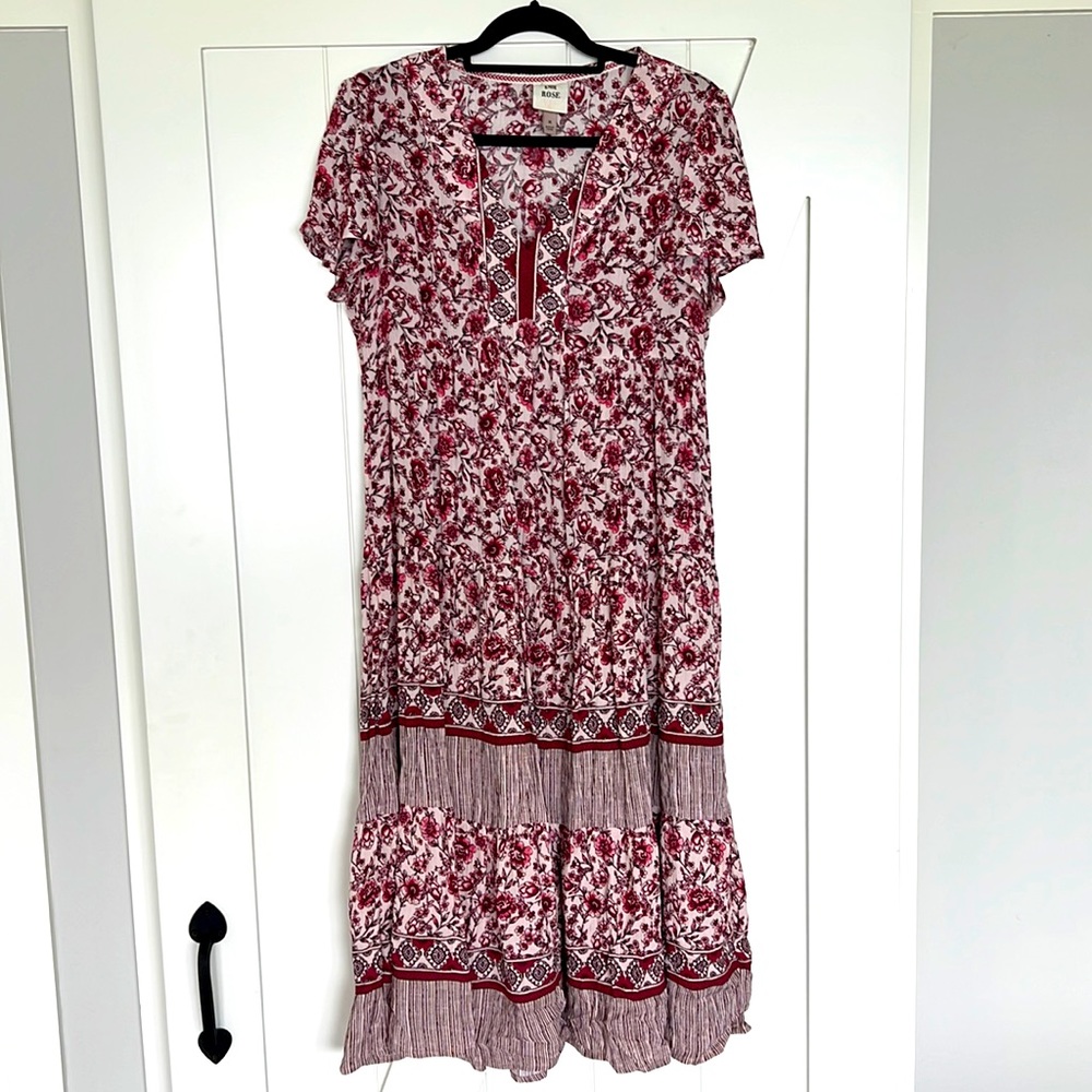 Knox Rose Short Sleeve Midi Dress